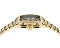  Shop Authentic Versace Dominus Chronograph Black Dial Gold Steel Strap Watch For Men - VE6H00523 - Luxxuri