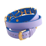  Shop Authentic Versace V-Flare Silver Dial Purple Leather Strap Watch for Women - VEBN00318 - Luxxuri