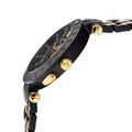  Shop Authentic Versace V-Race Analog Quartz Black Dial Two Tone Steel Strap Watch For Men - VEBV00619 - Luxxuri