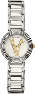  Shop Authentic Versace Virtus Quartz White Dial Silver Steel Strap Watch For Women - VET300621 - Luxxuri