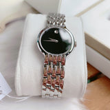  Shop Authentic Movado Veturi Quartz Black Dial Silver Steel Strap Watch for Women - 0606338 - Luxxuri