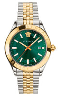  Shop Authentic Versace Hellenium Green Dial Two Tone Steel Strap Watch for Men - VEVK00620 - Luxxuri