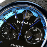  Shop Authentic Versace icon Active Chronograph Black Dial Black Silicone Strap Watch For Men - VEZ700622 - Luxxuri