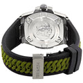  Shop Authentic Versace Chain Reaction Quartz White Dial Green Rubber Strap Watch for Men - VEDY00419 - Luxxuri