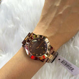  Shop Authentic Marc Jacobs Amy Grey Dial Two Tone Steel Strap Watch for Women - MBM3195 - Luxxuri
