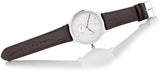  Shop Authentic Tommy Hilfiger Brad Chronograph White Dial Brown Leather Strap Watch For Men - 1710389 - Luxxuri