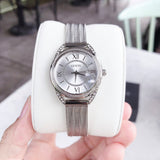  Shop Authentic Guess Whisper Silver Dial Silver Mesh Bracelet Watch for Women - W1084L1 - Luxxuri