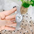  Shop Authentic Calvin Klein Minimal White Dial Silver Mesh Bracelet Watch for Women - K3M5215X - Luxxuri