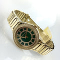  Shop Authentic Michael Kors Kerry Green Dial Gold Steel Strap Watch for Women - MK3409 - Luxxuri