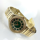  Shop Authentic Michael Kors Kerry Green Dial Gold Steel Strap Watch for Women - MK3409 - Luxxuri