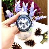  Shop Authentic Guess Starlight Diamonds Silver Dial White Rubber Strap Watch for Women - W0846L7 - Luxxuri
