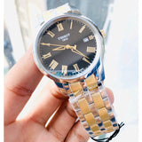  Shop Authentic Tissot T Classic Dream Black Dial Two Tone Steel Strap Watch for Men - T033.410.22.053.01 - Luxxuri