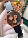  Shop Authentic Calvin Klein City Chronograph Black Dial Black Leather Strap Watch for Men - K2G17TC1 - Luxxuri