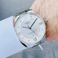  Shop Authentic Tissot Chemin Des Tourelles Powermatic 80 Diamonds Silver Dial Silver Steel Strap Watch for Men - T099.407.11.033.00 - Luxxuri