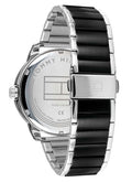  Shop Authentic Tommy Hilfiger Sneaker Quartz Black Dial Two Tone Steel Strap Watch for Men - 1791619 - Luxxuri