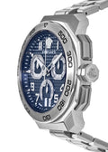  Shop Authentic Versace Dylos Chronograph Blue Dial Silver Steel Strap Watch for Men - VQC090016 - Luxxuri