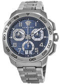  Shop Authentic Versace Dylos Chronograph Blue Dial Silver Steel Strap Watch for Men - VQC090016 - Luxxuri