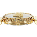  Shop Authentic Versace Palazzo Empire Greca Black Dial Gold Mesh Bracelet Watch for Women - VEDV00519 - Luxxuri
