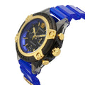  Shop Authentic Versace Icon Active Chronograph Black Dial Blue Rubber Strap Watch For Men  VEZ700521 - Luxxuri