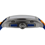  Shop Authentic Versace Iconic Dominus Chronograph Blue Dial Blue Rubber Strap Watch For Men - VE6H00323 - Luxxuri