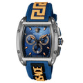  Shop Authentic Versace Iconic Dominus Chronograph Blue Dial Blue Rubber Strap Watch For Men - VE6H00323 - Luxxuri