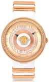  Shop Authentic Versace V Metal Icon Gold Dial White & Gold Strap Watch for Women - VLC040014 - Luxxuri