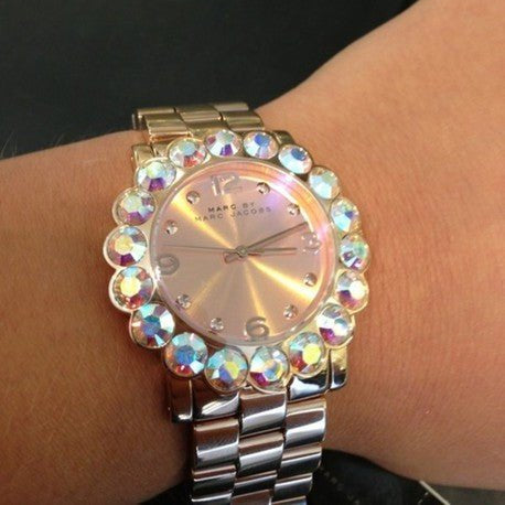  Shop Authentic Marc Jacobs Amy Rose Gold Dial Rose Gold Steel Strap Watch for Women - MBM3223 - Luxxuri