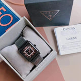  Shop Authentic Guess Highline Black Dial Black Mesh Bracelet Watch for Women - W0826L4 - Luxxuri