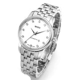  Shop Authentic Mido Baroncelli III Automatic Diamonds White Dial Silver Steel Strap Watch For Women - M7600.4.66.1 - Luxxuri