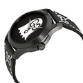  Shop Authentic Gucci G Timeless Ghost Black Dial Black Leather Strap Watch For Men - YA1264018 - Luxxuri