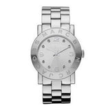  Shop Authentic Marc Jacobs Amy Silver Dial Silver Steel Strap Watch for Women - MBM3181 - Luxxuri