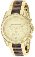  Shop Authentic Michael Kors Blair Gold Dial Two Tone Steel Strap Watch for Women - MK6094 - Luxxuri