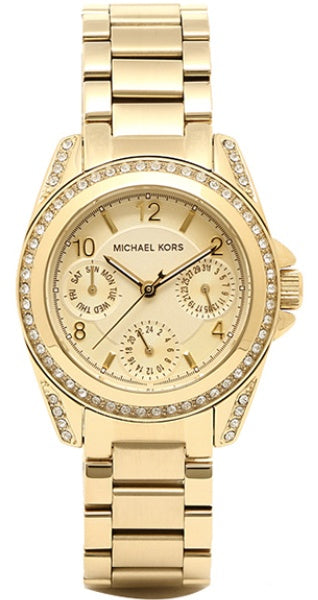  Shop Authentic Michael Kors Blair Gold Dial Gold Steel Strap Watch for Women - MK5639 - Luxxuri