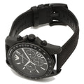  Shop Authentic Emporio Armani Sigma Chronograph Black Dial Black Leather Strap Watch For Men - AR6131 - Luxxuri