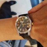 Shop Authentic Tissot T Classic Dream Black Dial Black Leather Strap Watch for Men - T033.410.26.053.01 - Luxxuri