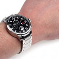  Shop Authentic Tommy Hilfiger Jackson Quartz Black Dial Silver Steel Strap Watch for Men - 1791243 - Luxxuri