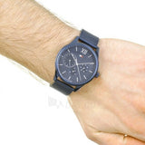  Shop Authentic Tommy Hilfiger Damon Quartz Blue Dial Blue Mesh Bracelet Watch for Men - 1791421 - Luxxuri