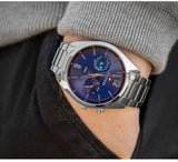  Shop Authentic Tommy Hilfiger Deacan Blue Dial Silver Steel Strap Watch for Men - 1791551 - Luxxuri