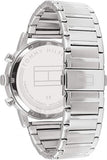  Shop Authentic Tommy Hilfiger Kane Blue Dial Silver Steel Strap Watch for Men - 1710401 - Luxxuri