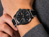 Shop Authentic Tommy Hilfiger Sneaker Quartz Black Dial Two Tone Steel Strap Watch for Men - 1791619 - Luxxuri