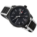  Shop Authentic Tommy Hilfiger Sneaker Quartz Black Dial Two Tone Steel Strap Watch for Men - 1791619 - Luxxuri