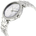  Shop Authentic Michael Kors Parker Mother of Pearl Silver Steel Strap Watch for Women - MK6424 - Luxxuri