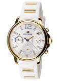  Shop Authentic Tommy Hilfiger Claudiia White Dial White Steel Strap Watch for Women - 1781745 - Luxxuri