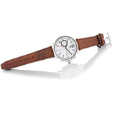  Shop Authentic Tommy Hilfiger Landon Chronograph White Dial Brown Leather Strap Watch for Men - 1791531 - Luxxuri