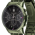  Shop Authentic Tommy Hilfiger Quartz Black Dial Black Steel Strap Watch for Men - 1791634 - Luxxuri