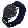  Shop Authentic Daniel Wellington Classic Bayswater Black Dial Black NATO Strap Watch For Men - DW00100277 - Luxxuri