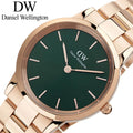  Shop Authentic Daniel Wellington Iconic Link Emerald Green Dial Rose Gold Steel Strap Watch For Women - DW00100419 - Luxxuri