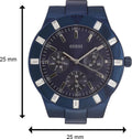  Shop Authentic Guess Glisten Analog Blue Dial Blue Steel Strap Watch for Women - W0027L3 - Luxxuri