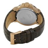  Shop Authentic Guess Rigor Analog Brown Dial Brown Leather Strap Watch For Men - W0040G3 - Luxxuri