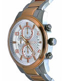  Shop Authentic Guess Exec Chronograph White Dial Two Tone Steel Strap Watch for Men - W0075G2 - Luxxuri